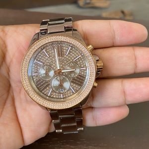 MK brown watch women’s